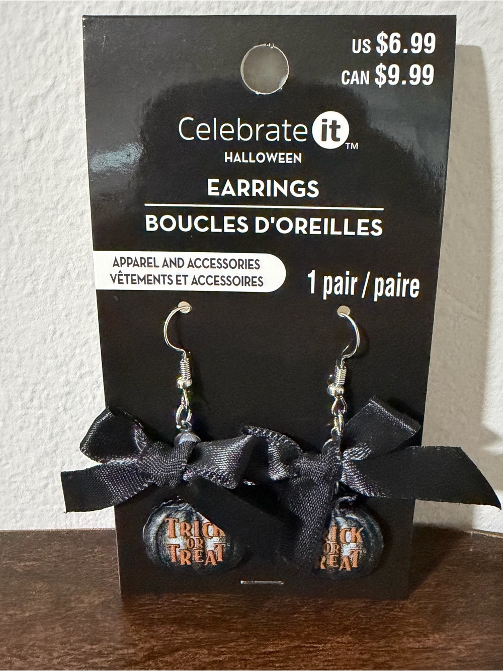 Halloween Trick or Treat Earrings